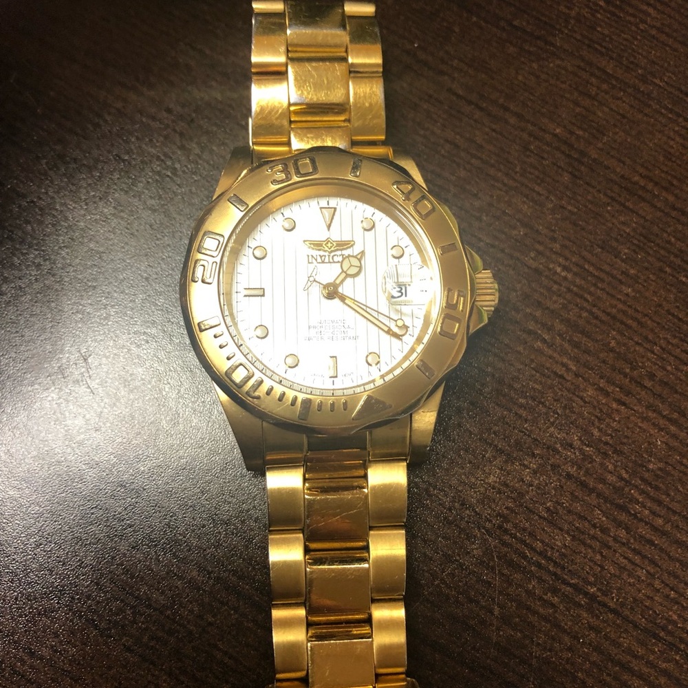 Gold watch
